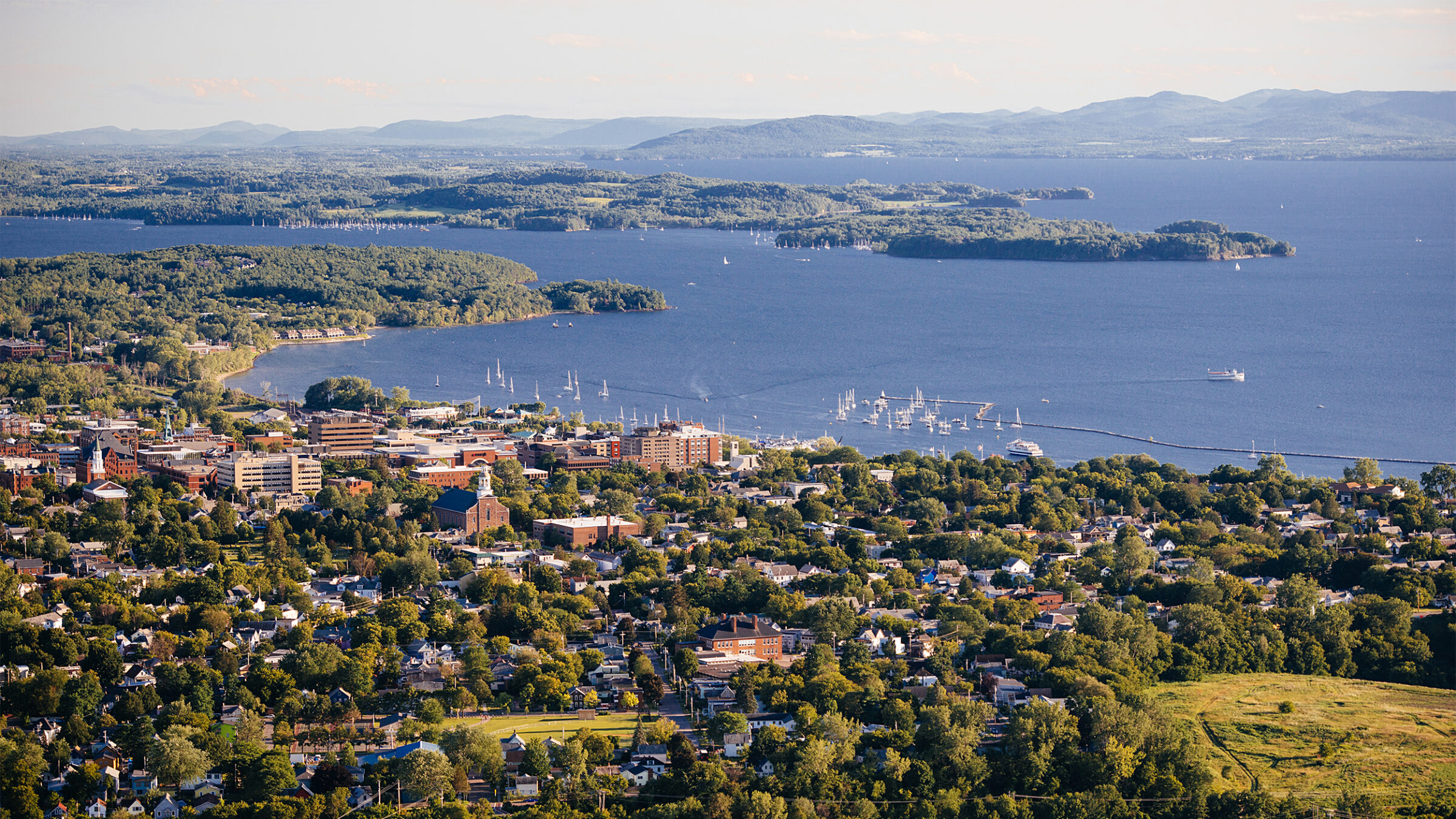 Burlington waterfront